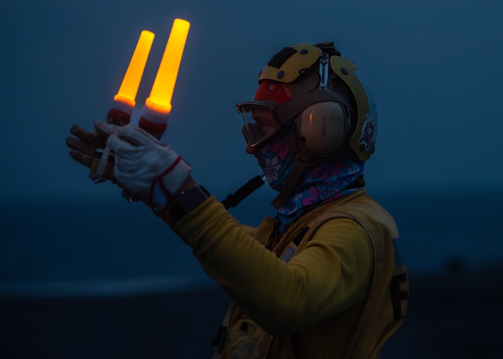 USS Ronald Reagan (CVN 76) conducts flight operations