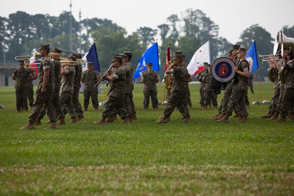 MCIEAST H&amp;S Battalion Change of Command