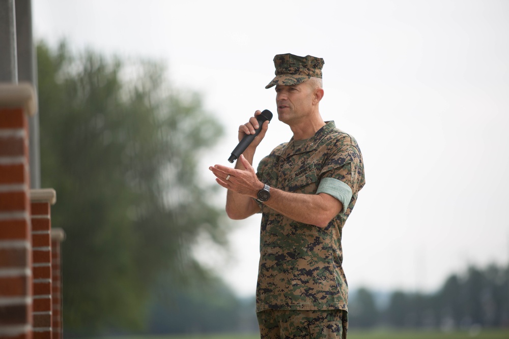 MCIEAST H&amp;S Battalion Change of Command