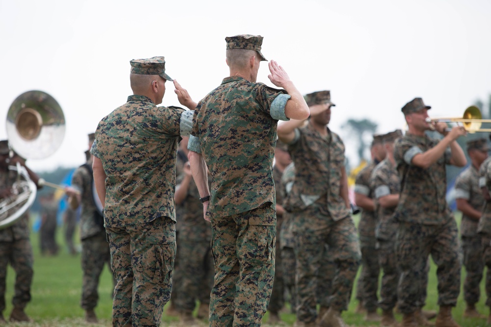 MCIEAST H&amp;S Battalion Change of Command