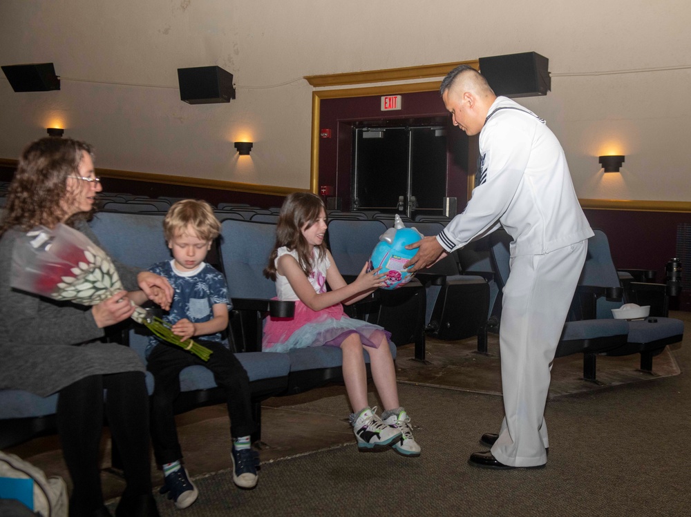 GM1 Carlton Decker Retirement Ceremony