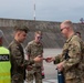 U.S. Airmen, 152nd Airlift Wing and 153rd Airlift Wing, complete a C-130 Hercules cargo drop.