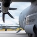 U.S. Airmen, 152nd Airlift Wing and 153rd Airlift Wing, complete a C-130 Hercules cargo drop