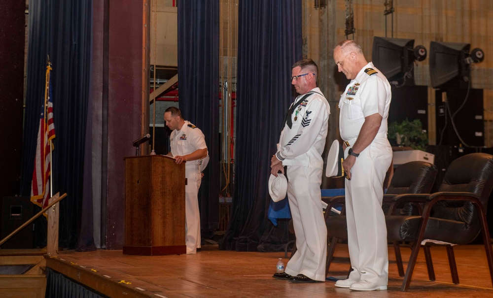 GM1 Carlton Decker Retirement Ceremony