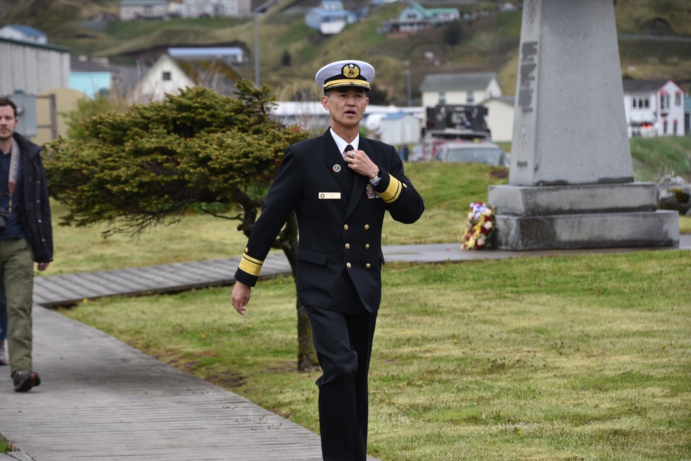 Coast Guard greets Japanese Self Defense Force in Bearing Sea and Unalaska