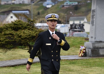Coast Guard greets Japanese Self Defense Force in Bearing Sea and Unalaska