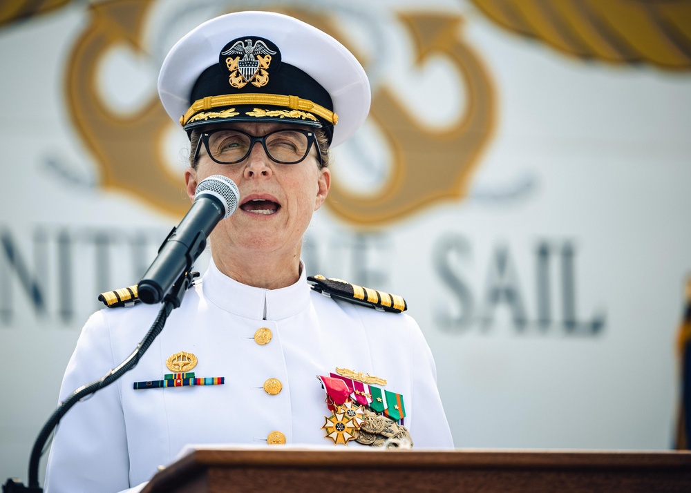 USNS Comfort (T-AH 20) Medical Treatment Facility Change of Command