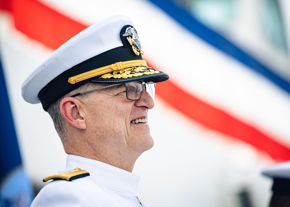 USNS Comfort (T-AH 20) Medical Treatment Facility Change of Command