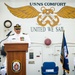 USNS Comfort (T-AH 20) Medical Treatment Facility Change of Command