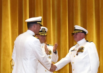 USS Greeneville (SSN 772) holds change of command ceremony