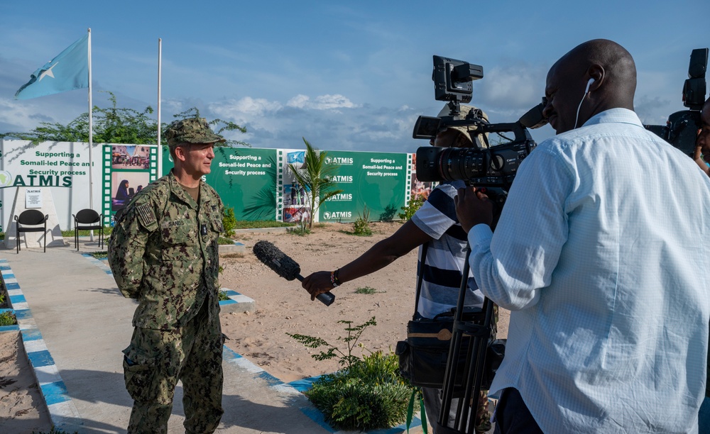 SOCAF commander visits Somalia