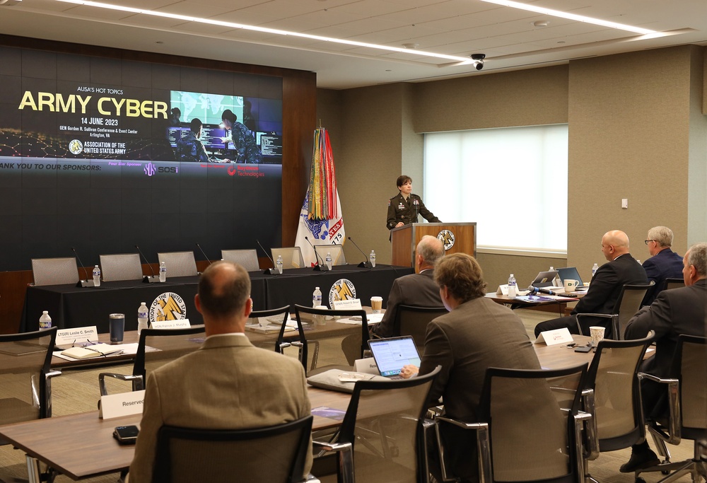 Leading military, industry, academic, media experts discuss advances in cyber domain