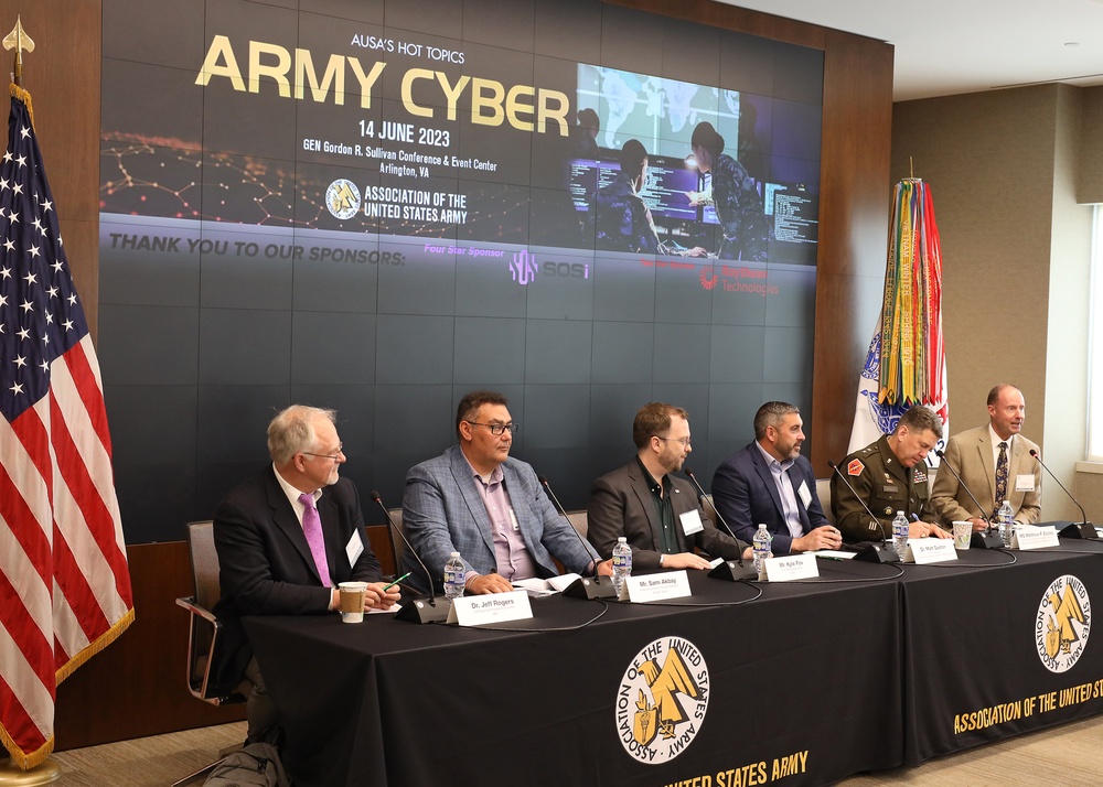 Leading military, industry, academic, media experts discuss advances in cyber domain