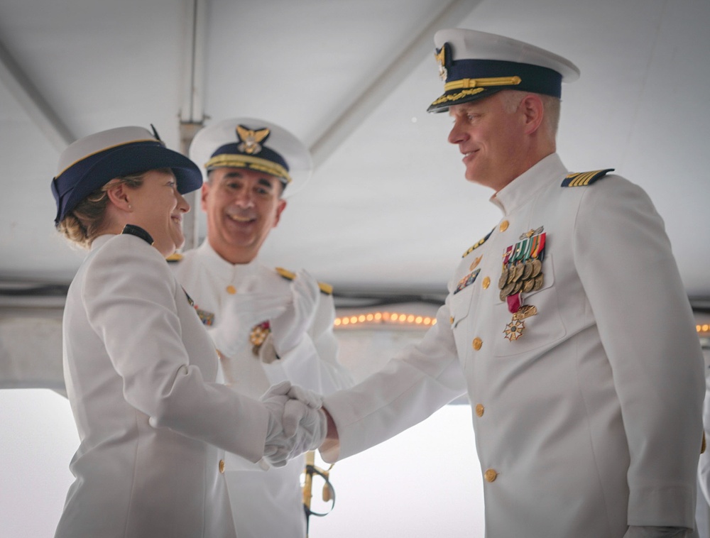 Coast Guard Sector Delaware Bay holds change-of-command ceremony in Philadelphia