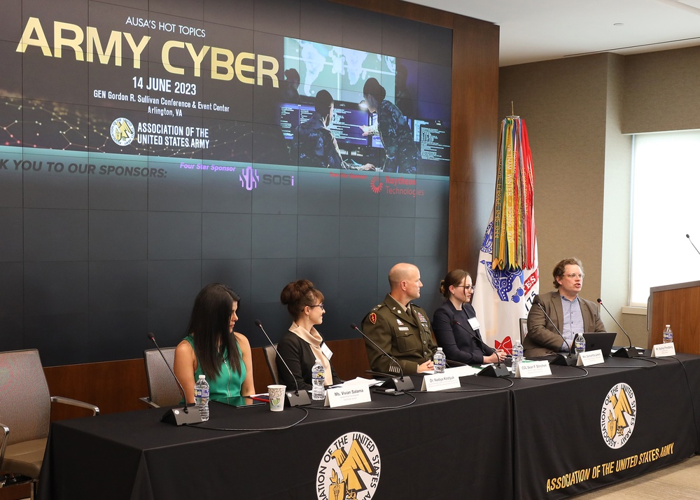 Leading military, industry, academic, media experts discuss advances in cyber domain