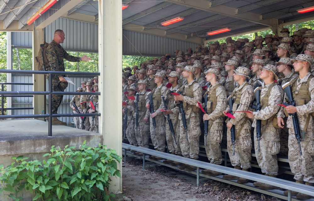 Officer Candidates conduct land navigation