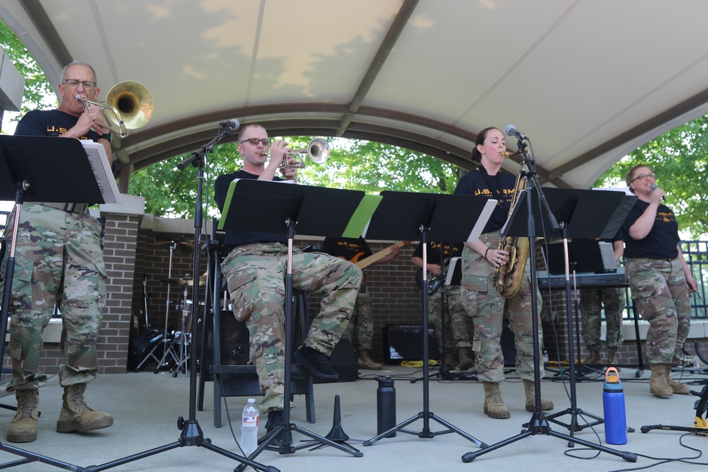 204th Army band entertained during 248th Army birthday celebration