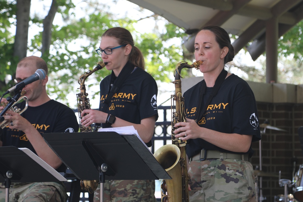 204th Army band entertained during 248th Army birthday celebration