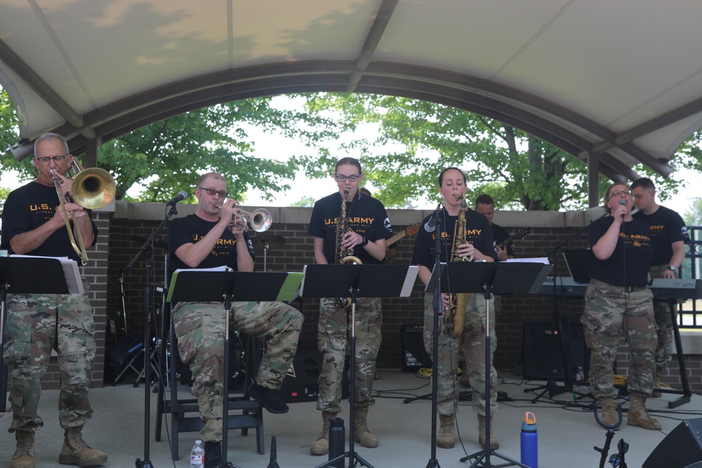 204th Army band entertained during 248th Army birthday celebration