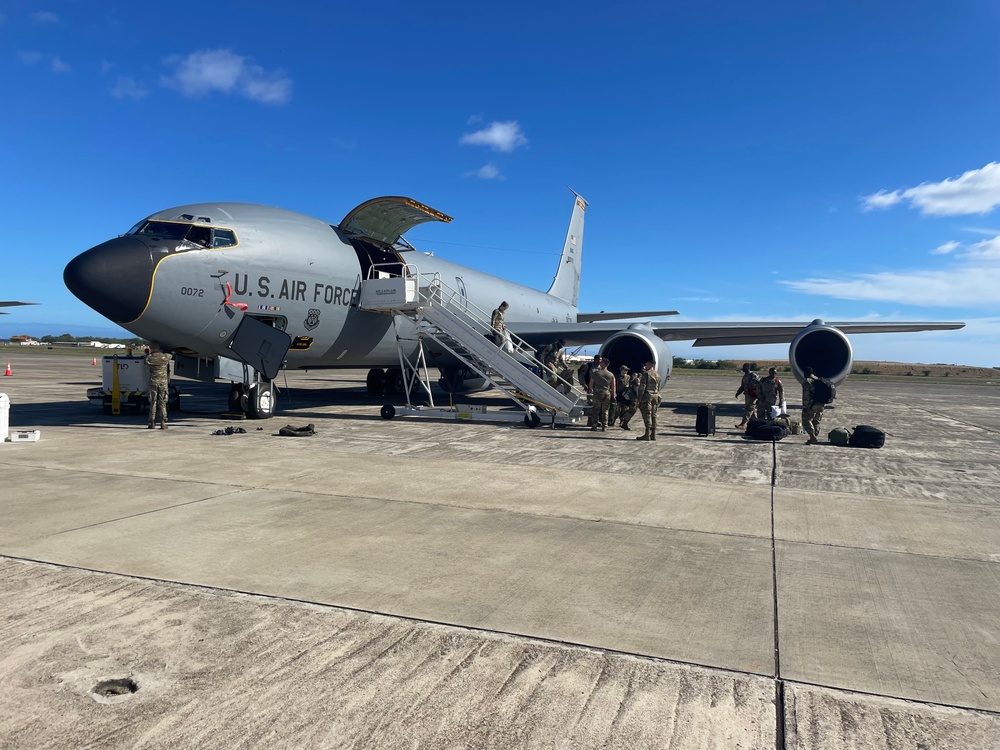 Three Pennsylvania ANG Wings combine to ship Airmen to Hawaii for Koa Lani