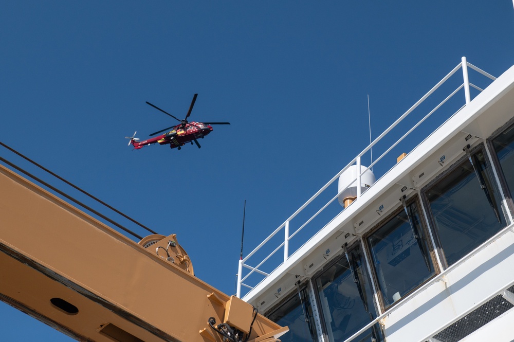U.S. Coast Guard Cutter Sycamore participates in Exercise Argus