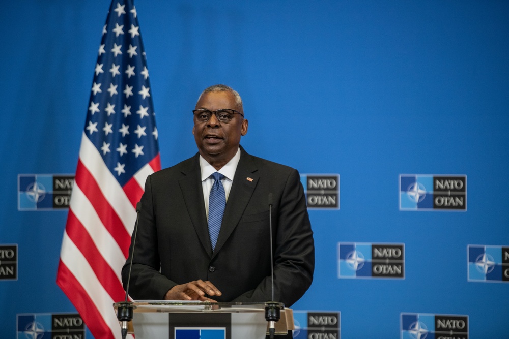 Secretary Austin attends meetings at NATO