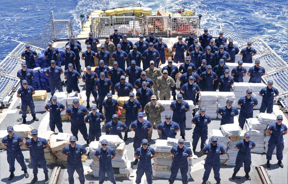 Coast Guard offloads more than $186 million in illegal narcotics