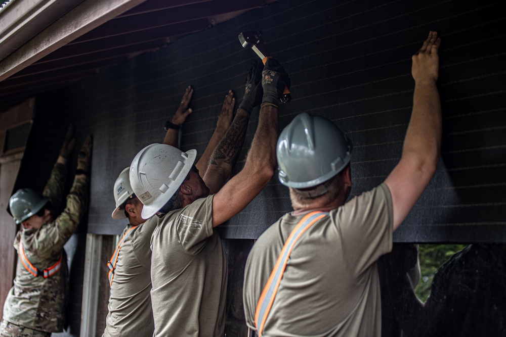 Oklahoma Army National Guard engineers renovate Camp Kilohana