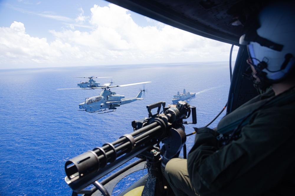 Air Defense Training at Sea