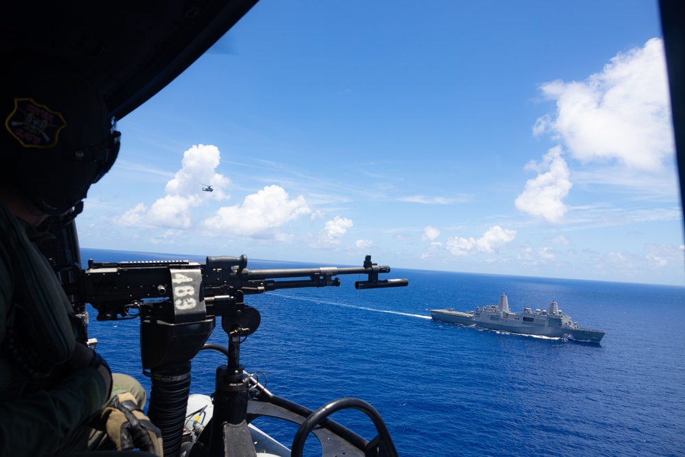 Air Defense Training at Sea