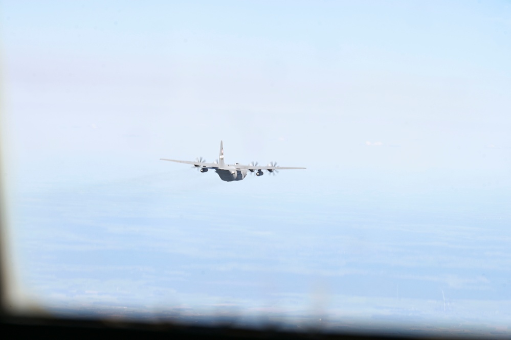Georgia and Illinois Air National Guard fly a mission to Lithuania during exercise AIr Defender 2023