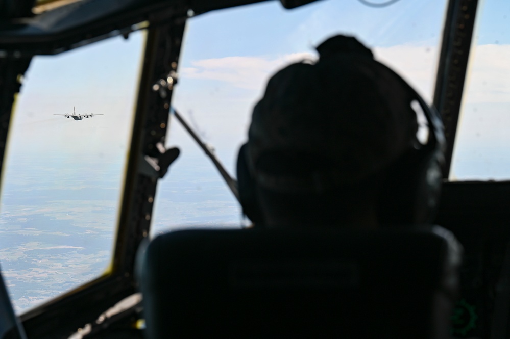 Georgia and Illinois Air National Guard fly a mission to Lithuania during exercise AIr Defender 2023