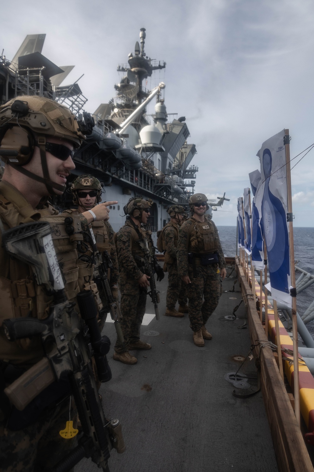 BLT 2/1 Live-Fire Drills on the USS America