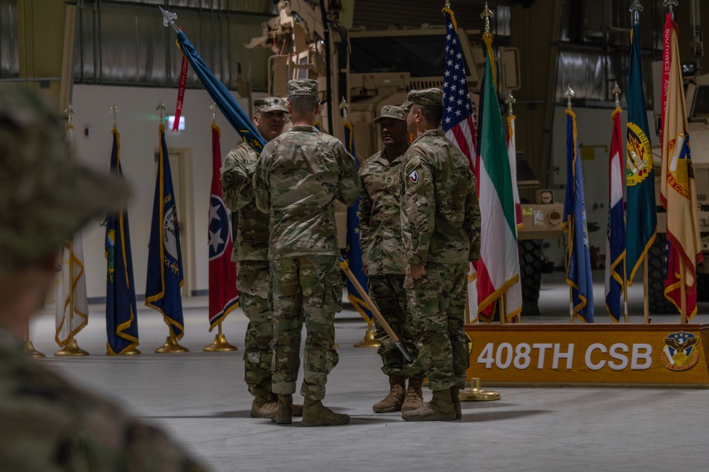 Regional Contracting Center-Kuwait Change of Command