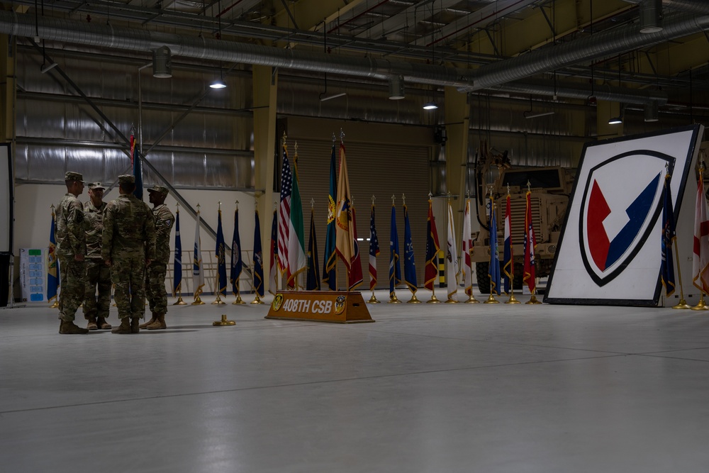 Regional Contracting Center-Kuwait Change of Command