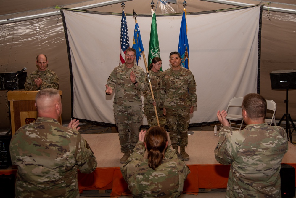 378th ECS holds assumption of command ceremony