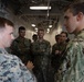 Midshipmen Aboard the USS America, MV-22B Osprey Flyover