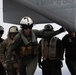 Midshipmen Aboard the USS America, MV-22B Osprey Flyover