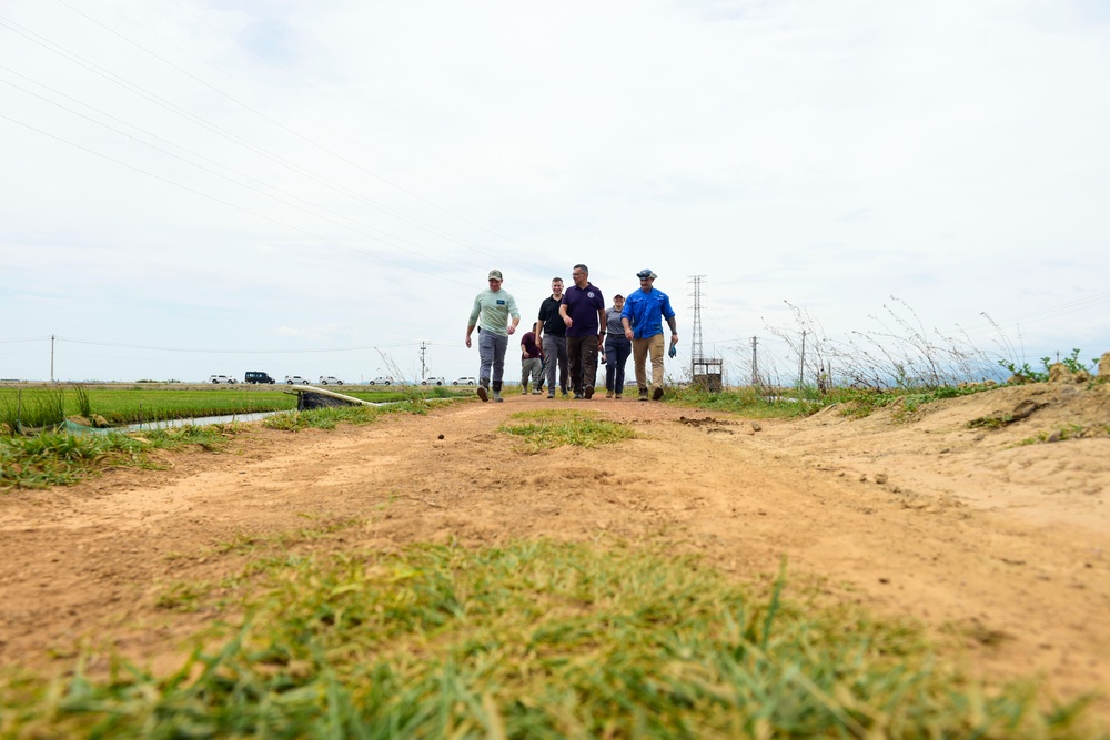 DPAA leadership visits Vietnam recovery site