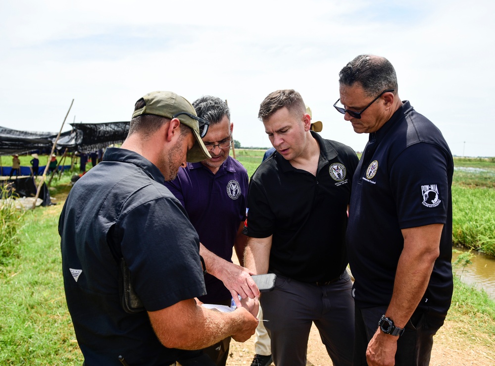 DPAA leadership visits Vietnam recovery site
