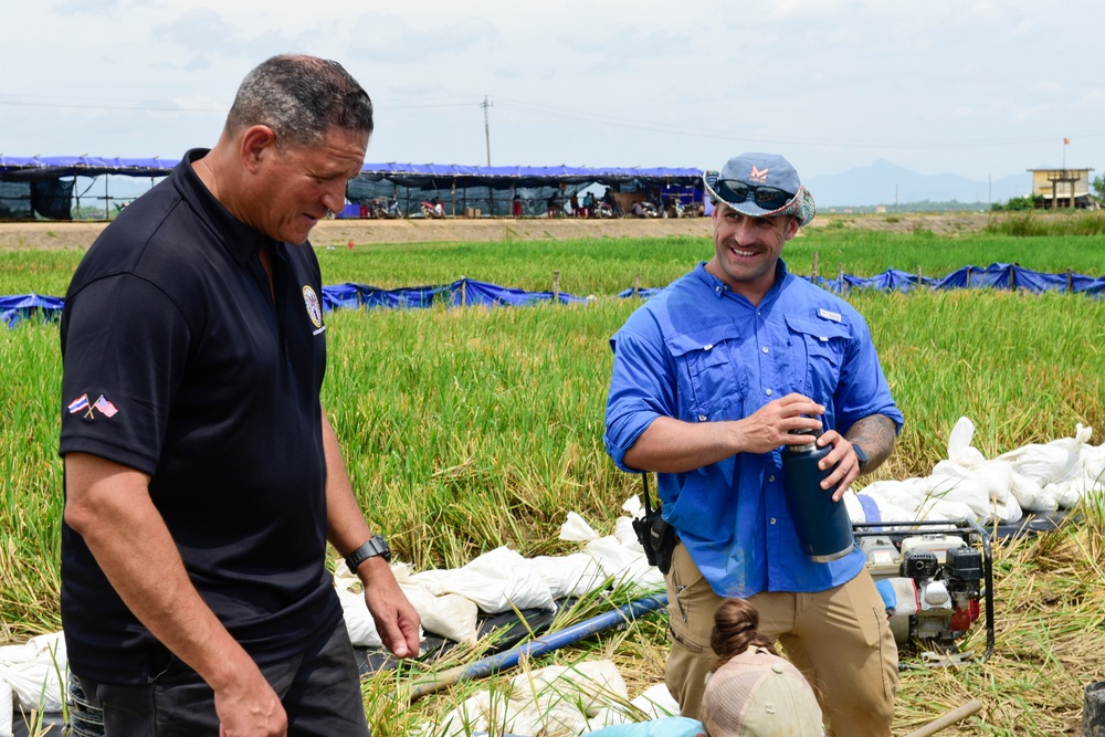 DPAA leadership visits Vietnam recovery site