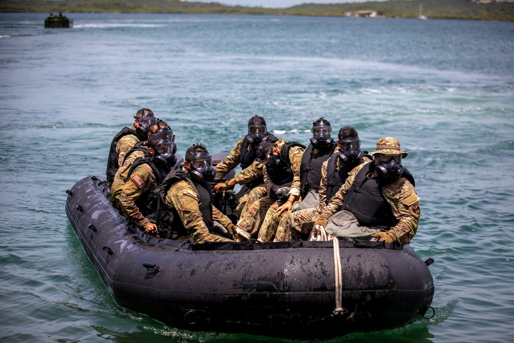 892nd Mobile Role Breach Company and 482nd Chemical Unit, Operational Training