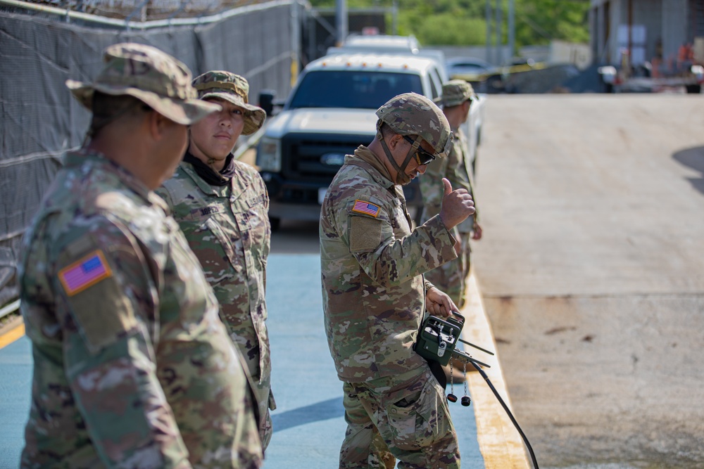 892nd Mobile Role Breach Company and 482nd Chemical Unit, Operational Training