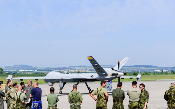 147th Attack Wing MQ-Reaper completes first ACE movement in Europe