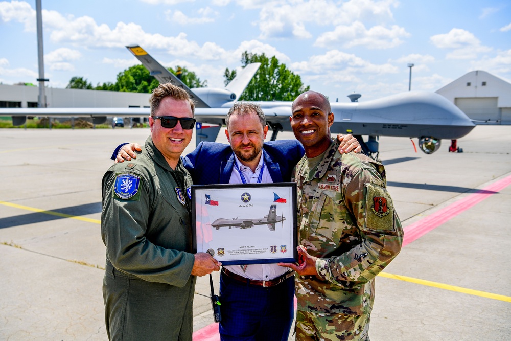 147th Attack Wing MQ-Reaper completes first ACE movement in Europe