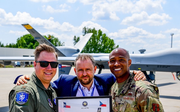 147th Attack Wing MQ-Reaper completes first ACE movement in Europe