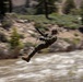 MTX 4-23: Marines with 2/23 practice gorge crossing at Mountain Warfare Training Center