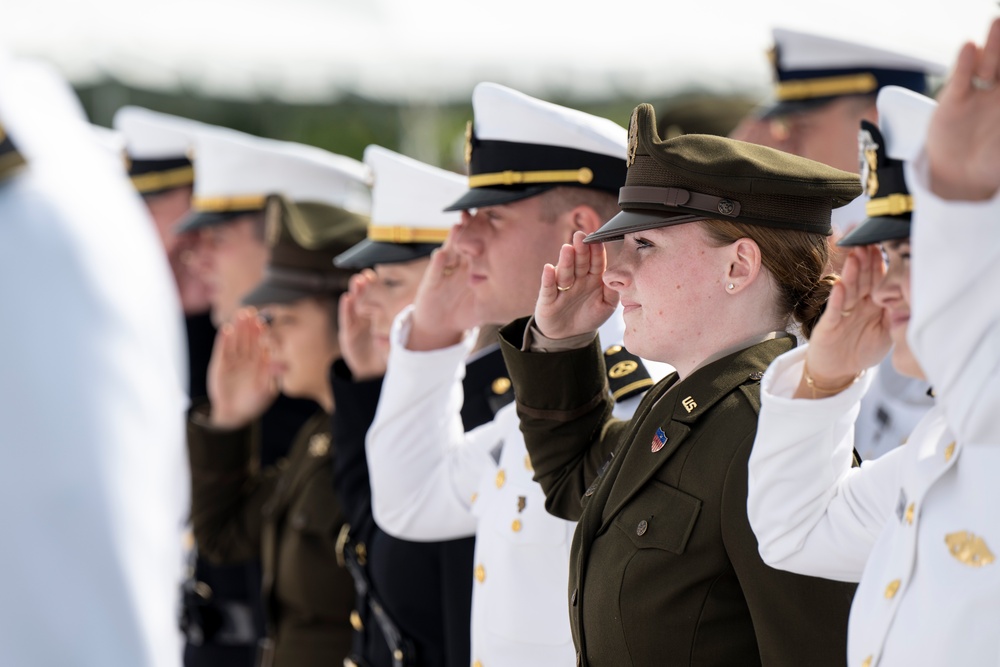 DSD Hosts USMMA Graduation