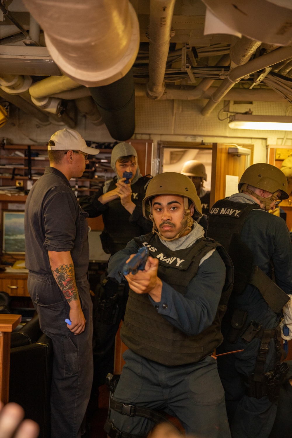 New Sailors Onboard USS Oscar Austin Complete The &quot;Crucible&quot; event