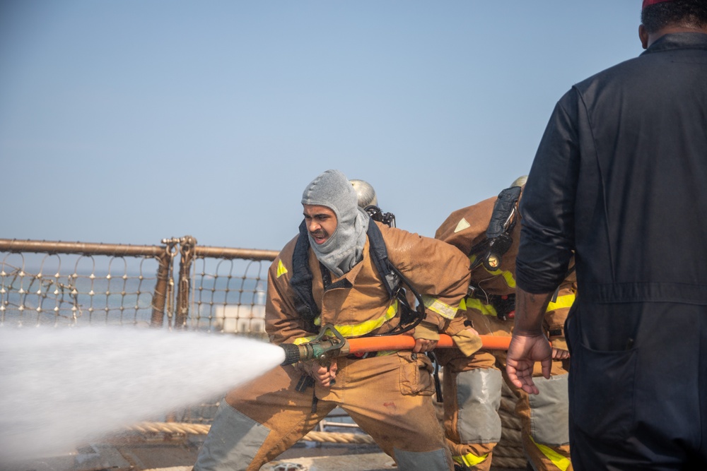 New Sailors Onboard USS Oscar Austin Complete The &quot;Crucible&quot; event